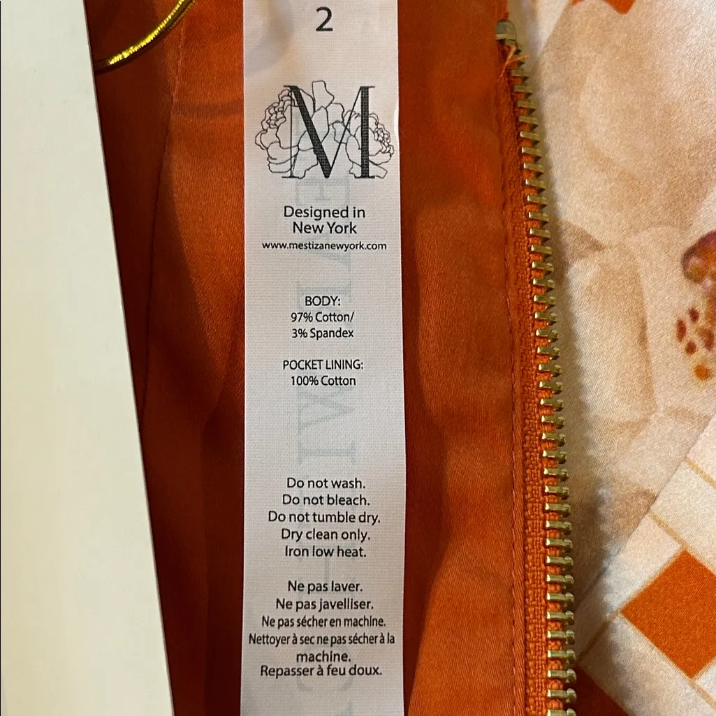 Mestiza NY Yvette Floral Cotton Reversible Midi Dress in Sun - Image 12