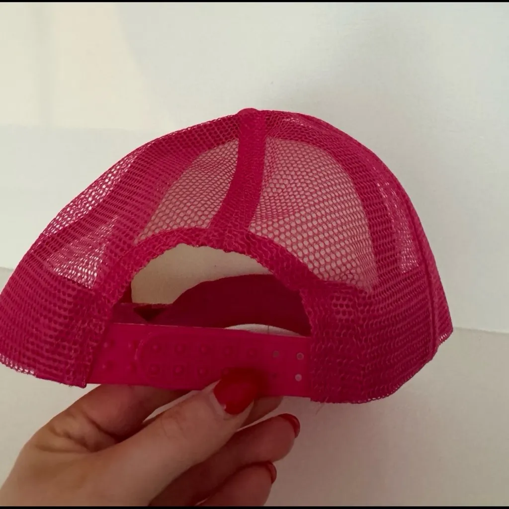 Let’s Go Girls Pink Trucker Hat - Image 4