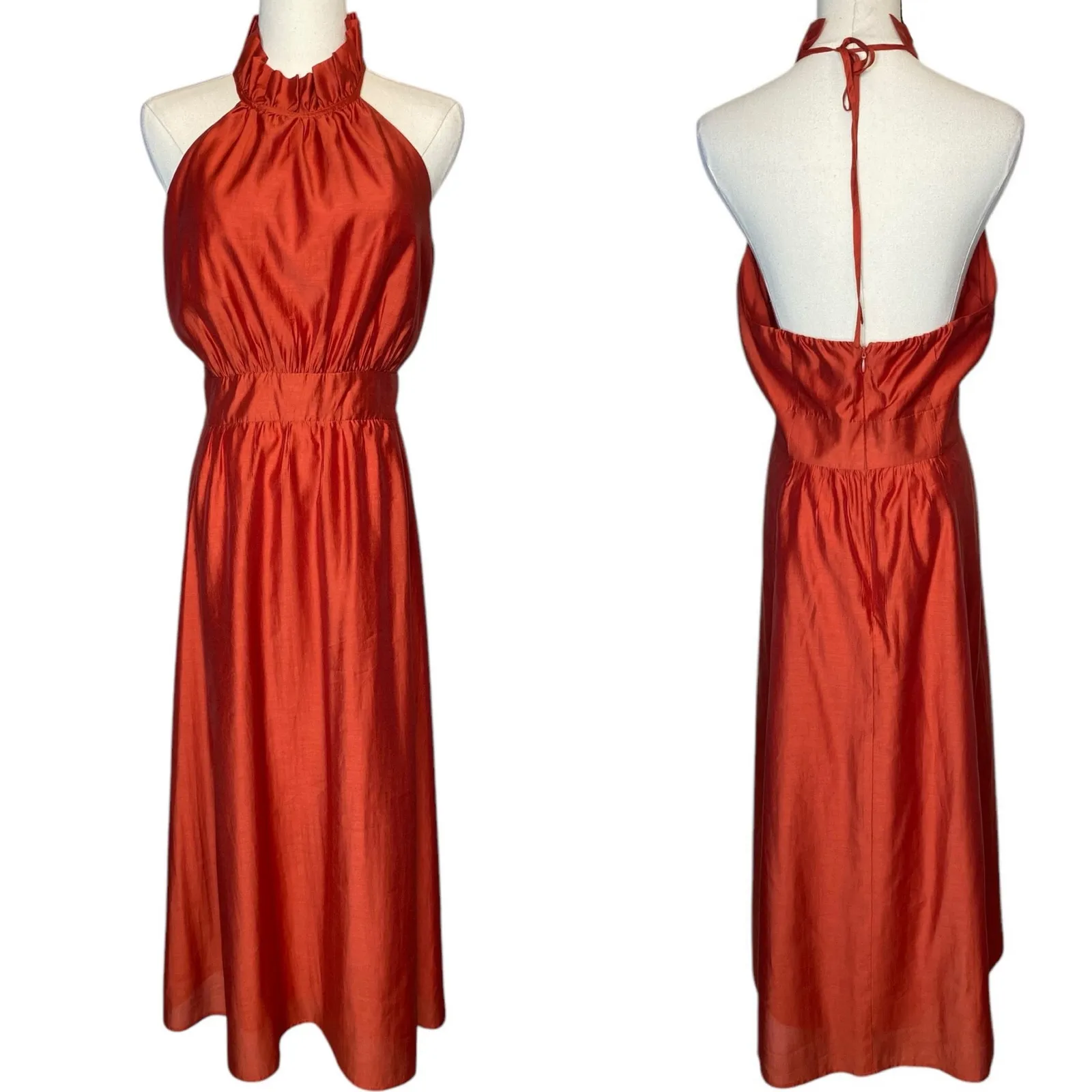 Banana Republic Halter Midi Dress - Image 2