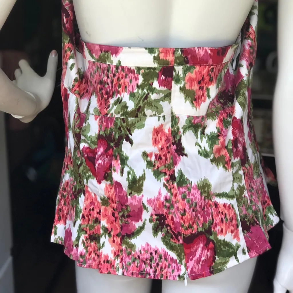 🎊🎉🎊🎉🎊Bandolino floral halter top 🌸💐🌷🌺🌷💐 - Image 3
