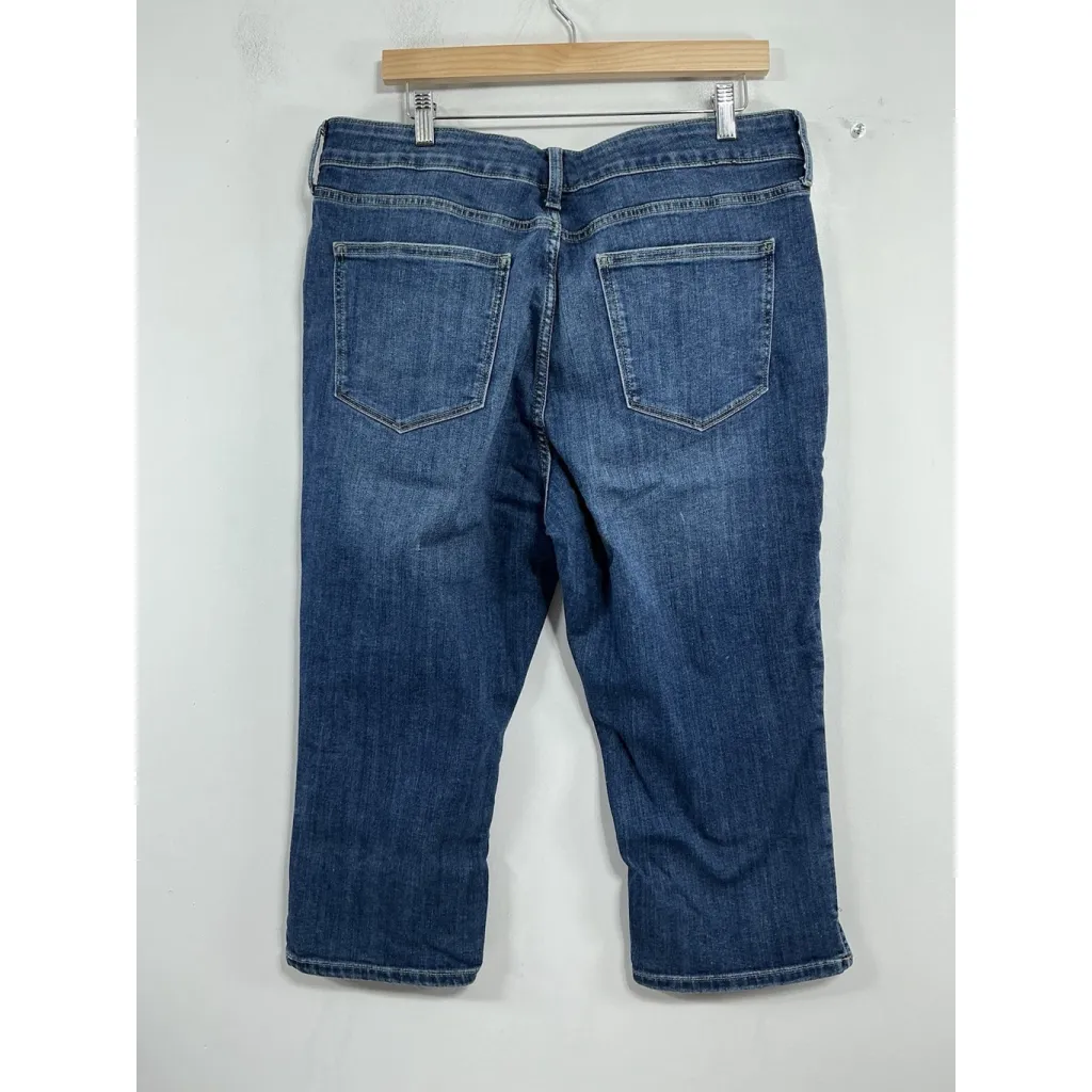 Womans Excellent Condition St John’s Bay Capri Blue Jeans 16 0112/J-3 - Image 2