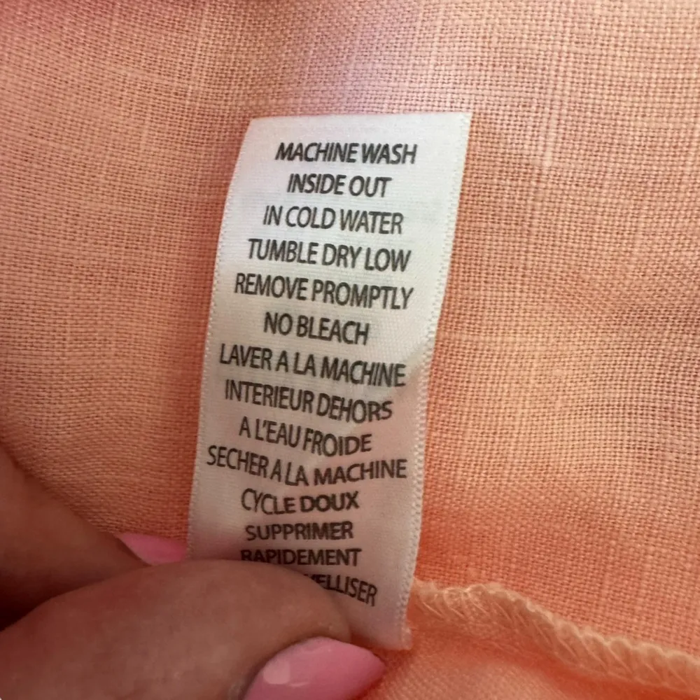 Frank & Eileen - NWOT Daphne Sleeveless Popover Blush Dress Sz XS - Image 8