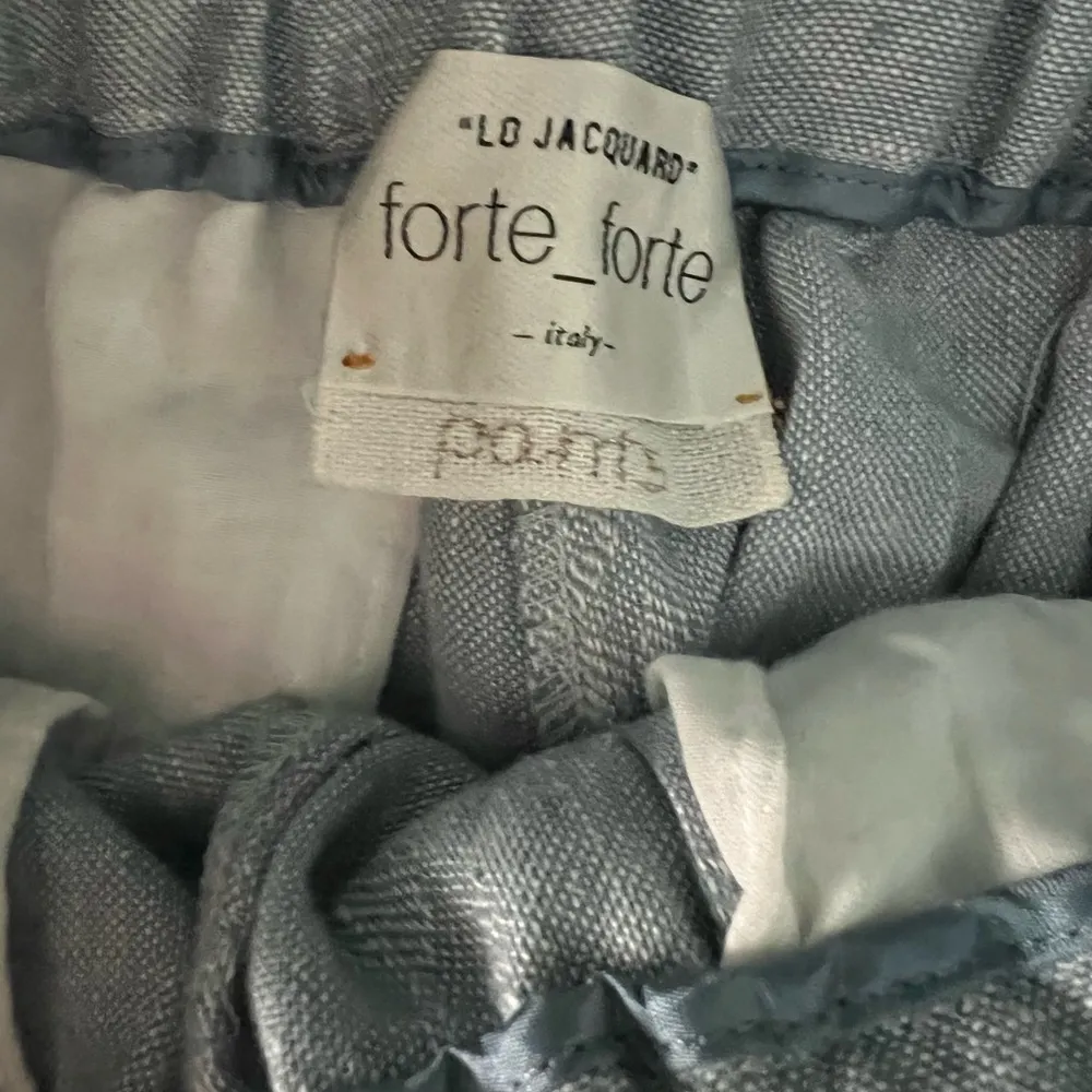 FORTE FORTE LINEN PANTS Blue - Image 6