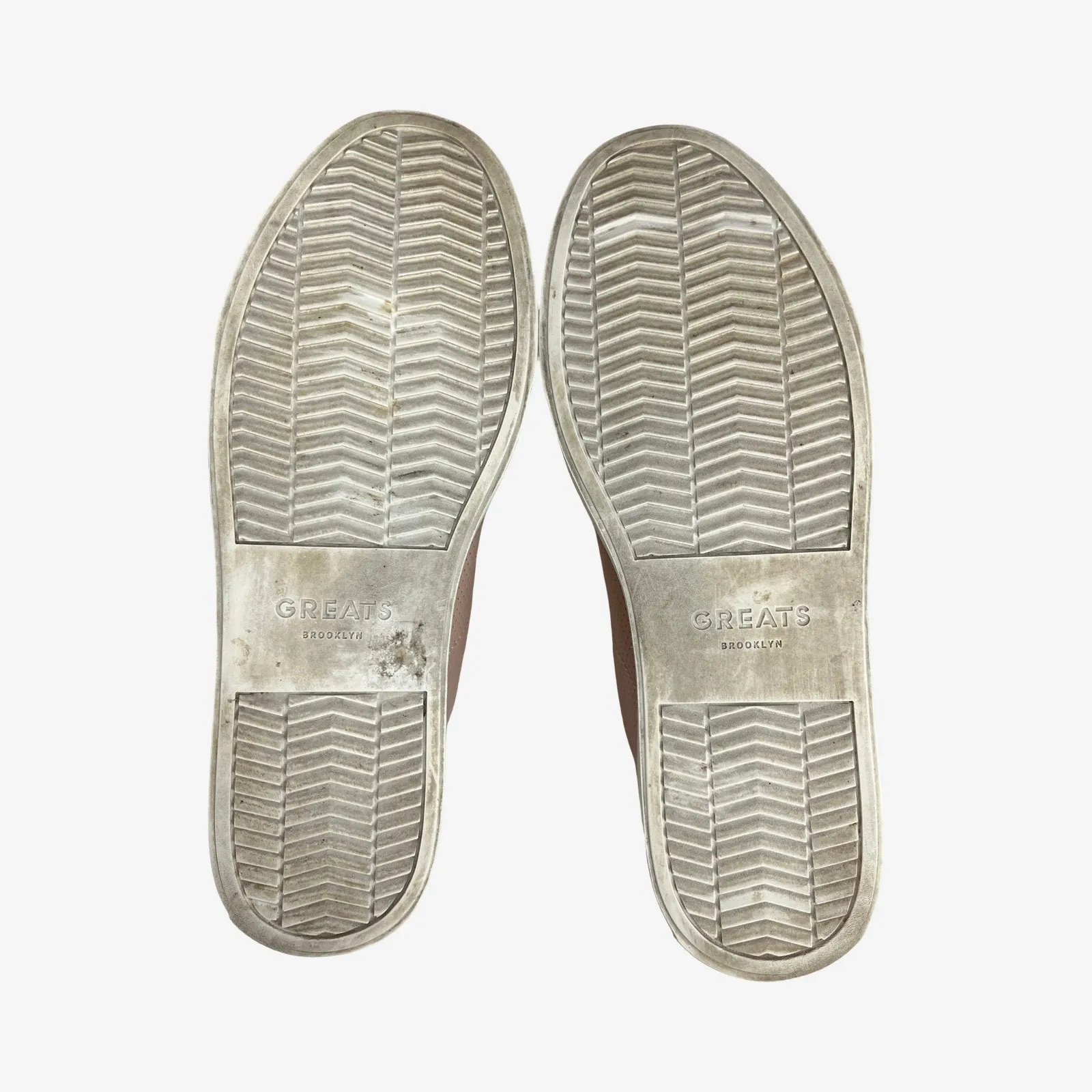 GREATS Royale Perforated Leather Sneakers Pink Blush 8.5 Made in Italy - Image 5