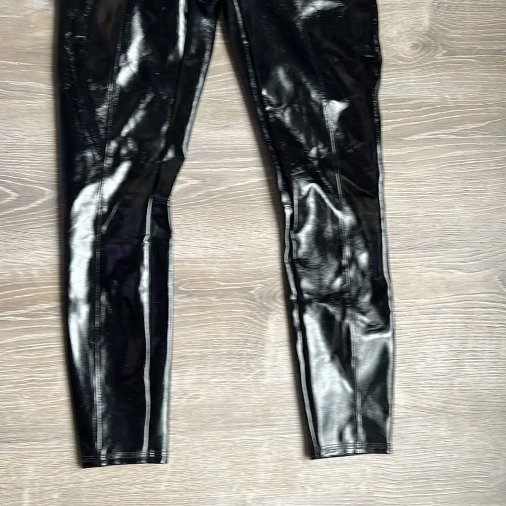 Spanx Faux Patent Leather Leggings - Image 4