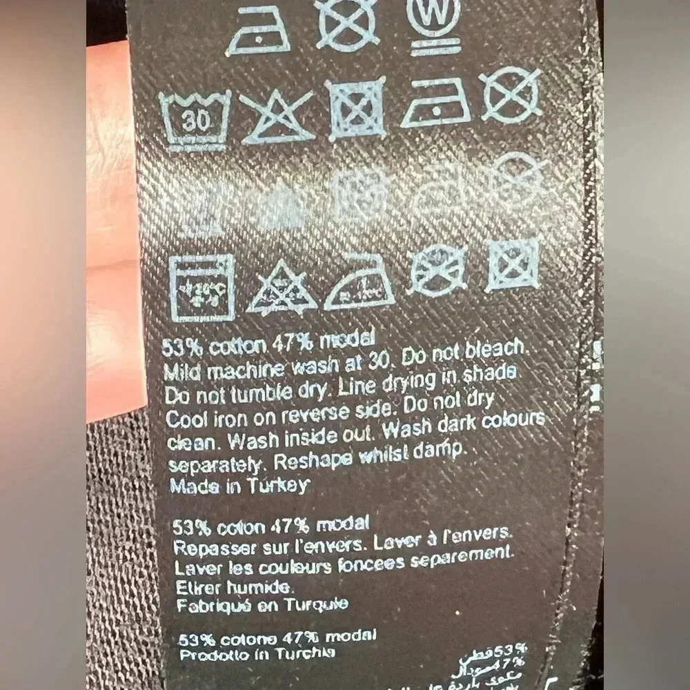 ALLSAINTS Scoop Neck Mini knit Dress Size: small - Image 8