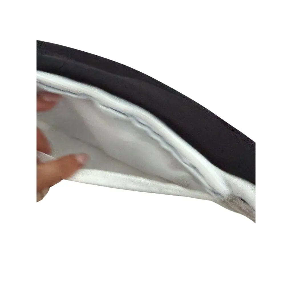 HOKA Black White Adjustable Unisex Fanny Pack Waist Bag - Image 4