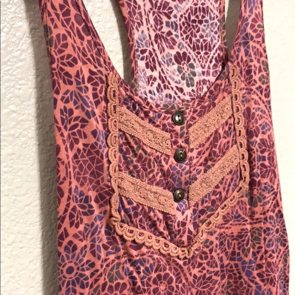 Lush Clothing Printed Razorback tank top - Image 2