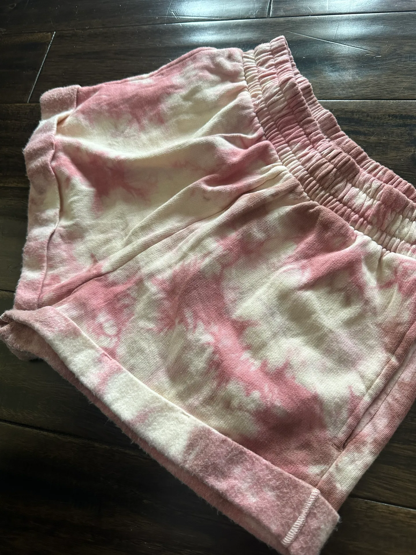 PINK Tie Dye Shorties  - Image 5