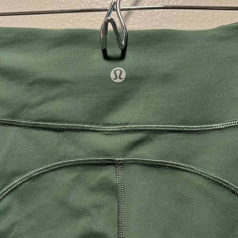 LULULEMON Invigorate High-Rise 25" Leggings, Green, Size 4 - Image 6