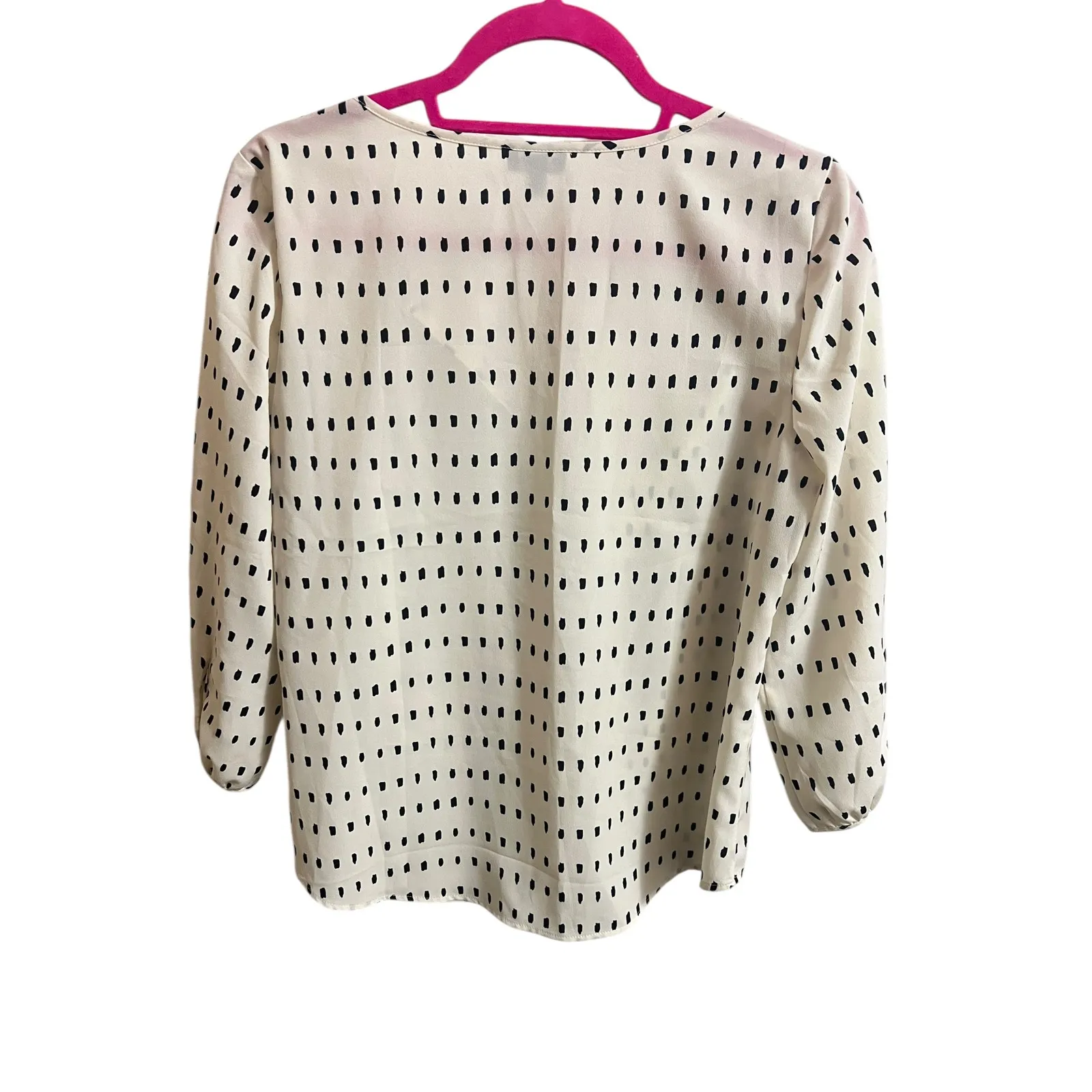 Talbots Women M Blouse Bundle Lot of 2 Long Sleeve Pullover Tops Classic Career - Image 6