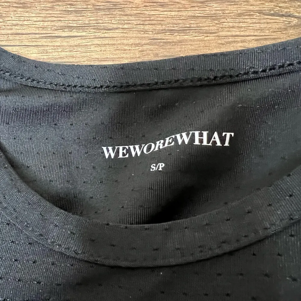 Weworewhat black crop top Size small - Image 2