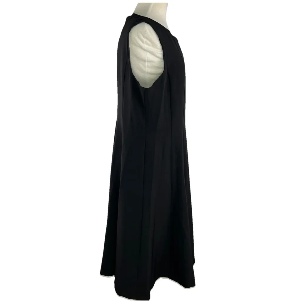 Evan Picone Size 16 Black Label Black Dress Womens Fit & Flare Knee Length - Image 4