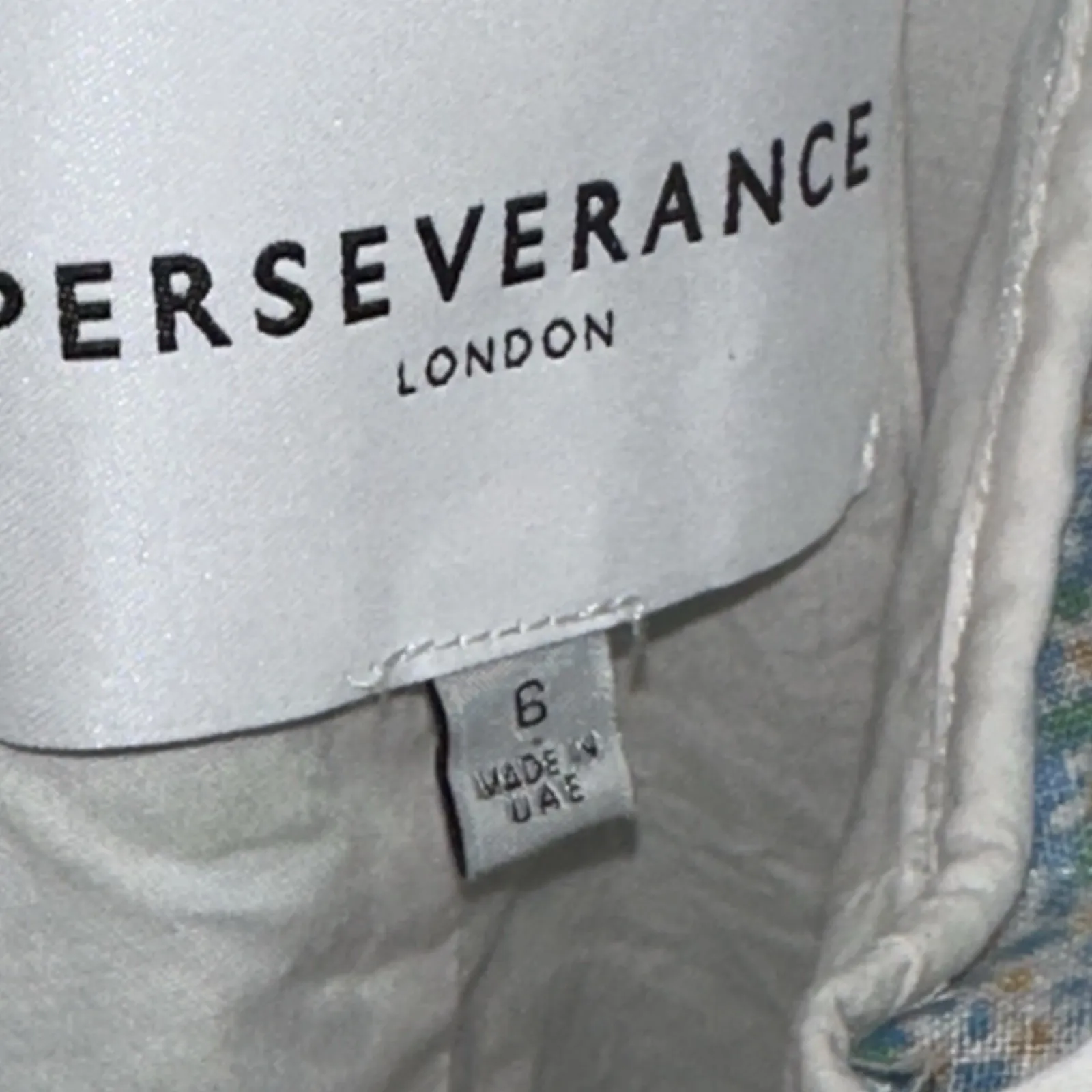 Perseverance London Mambo Floral Puff Sleeve Top Size 6 Floral 100%‎ Linen - Image 10