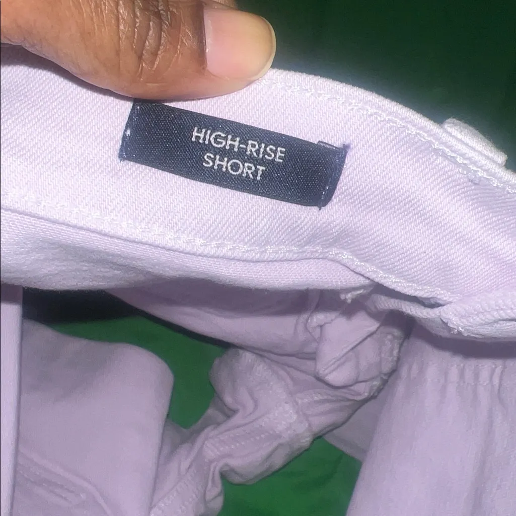 J. Crew High Waist Light Purple Shorts size 27 - Image 4
