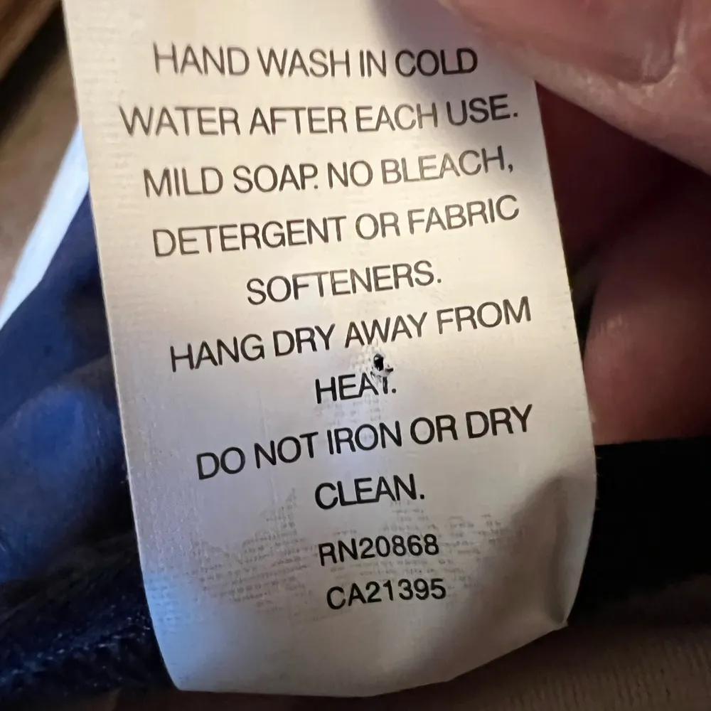 Dolfin Womens Swimsuit One Piece Bathing Swim Suit Navy Blue Vintage NWT Size 30 - Image 6