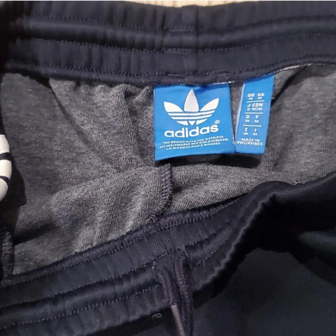 Adidas Original Woman's Navy Joggers - Image 6