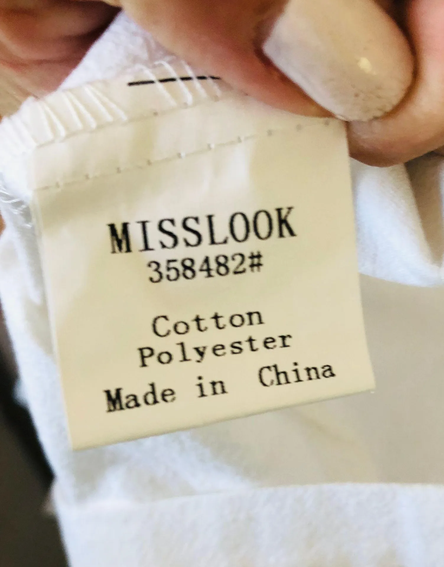 Misook MISSLOOK XL White Sundress Pinafore  - Image 6