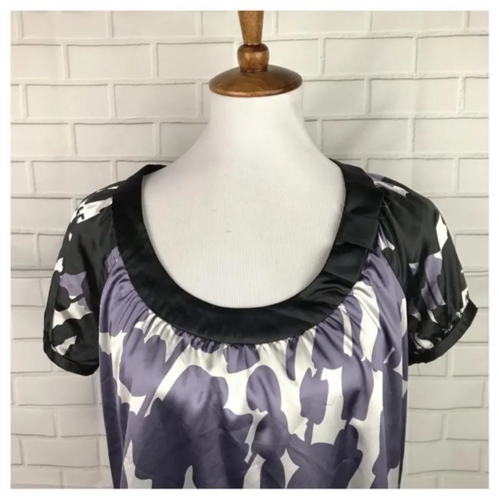 BCBG MaxAzria Satin Bow Dress Size Medium - Image 10