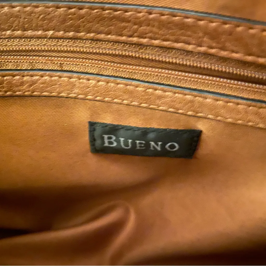 Bueno Brown Shoulder Bag W Strap - Image 4