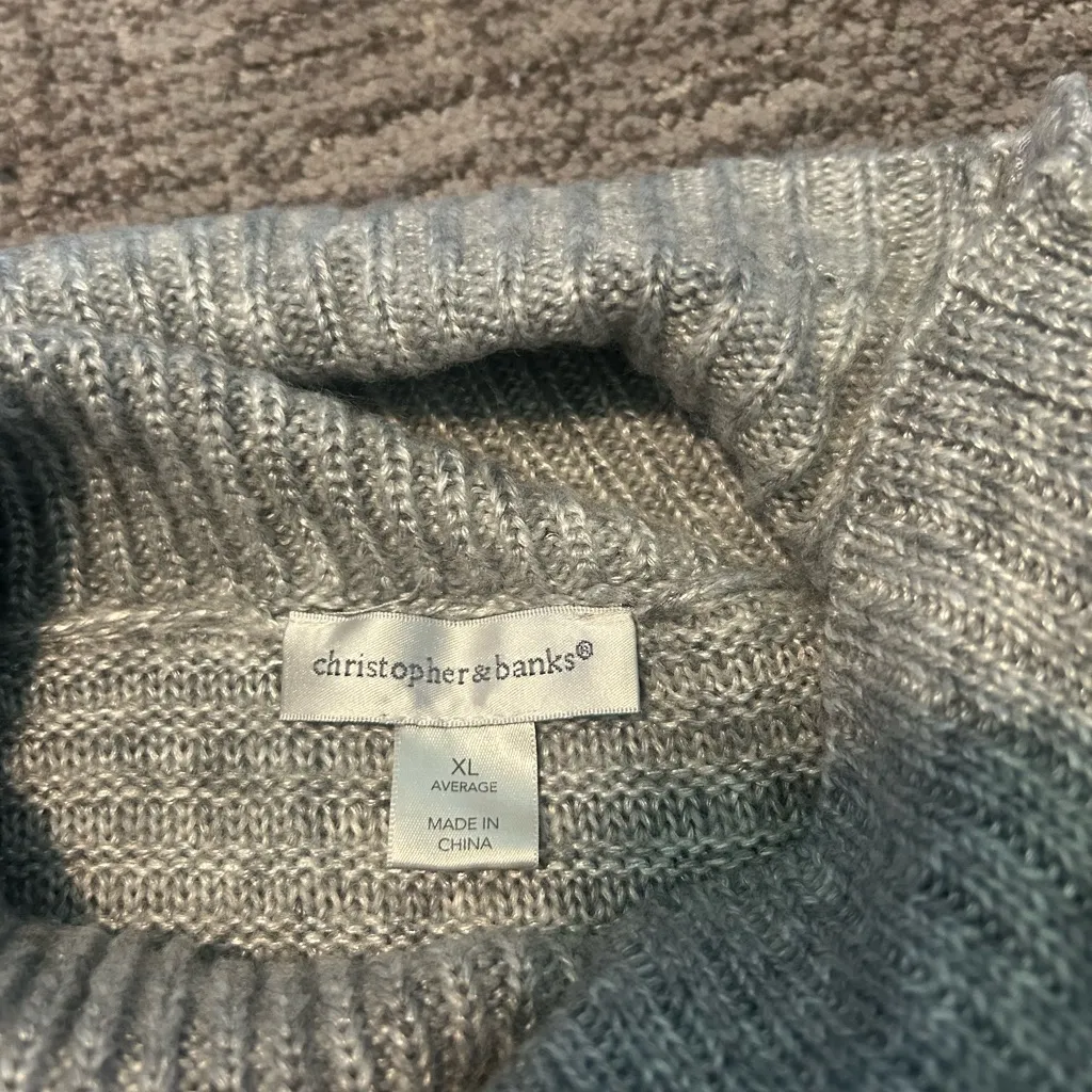 Turtleneck knit sweater - Image 4