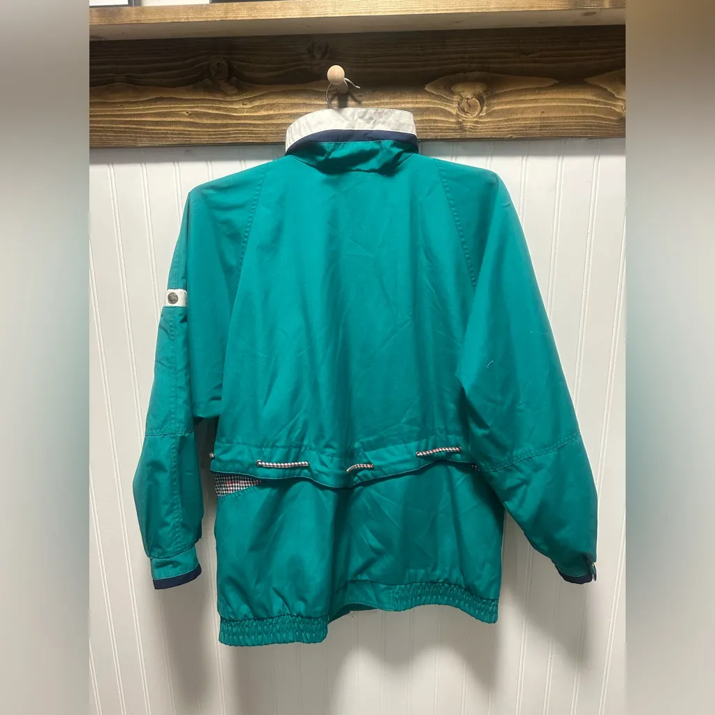 Vintage Curren Seen Womens Reversible Windbreaker Jacket w Pockets Sz M 90s - Image 2