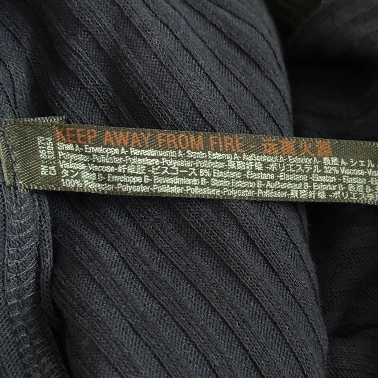 Saturday Sunday Anthropologie Jumpsuit‎ Women's S Navy Blue Sleeveless Tie Waist - Image 7