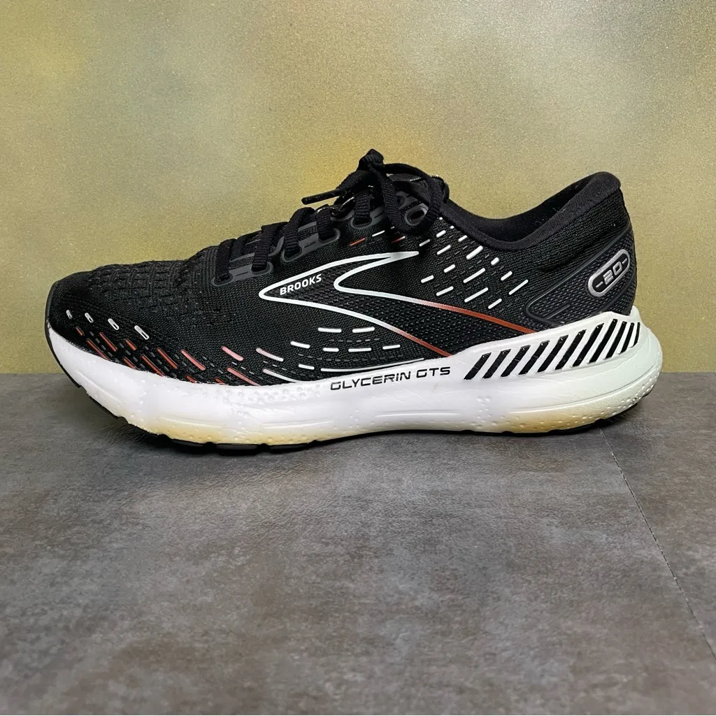 Brooks Glycerin GTS 20 Women's Black Running Shoes Size 9.5B - Image 9
