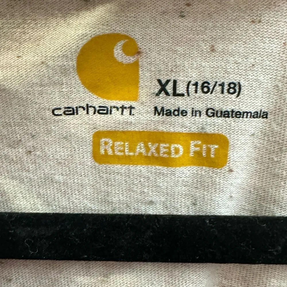 Carhartt  Women's Long Sleeve relaxed fit V-Neck T-Shirt size XL - Image 5