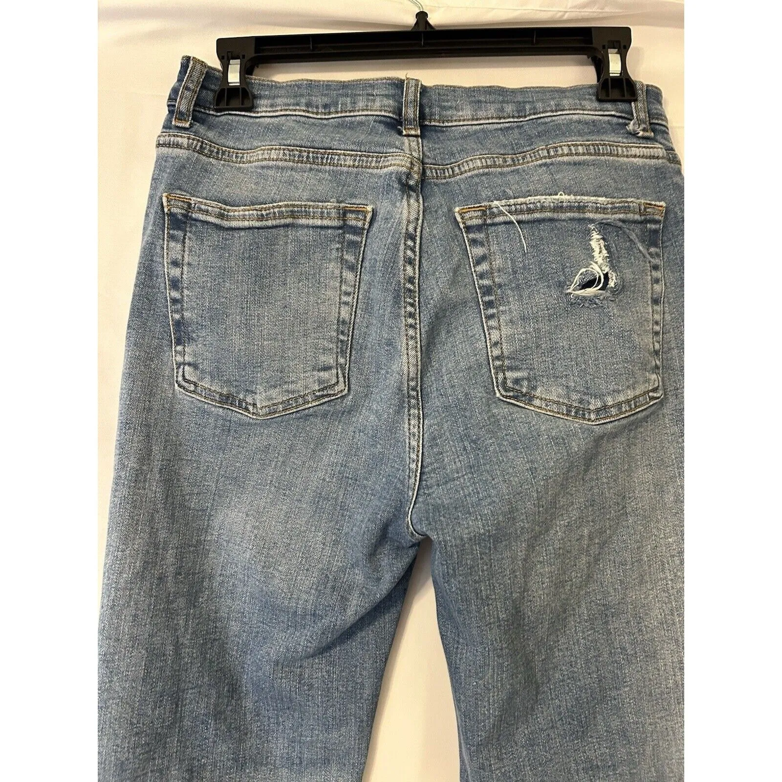 Zara Women's Bootcut Cropped Jeans Size 6‎ - Image 7
