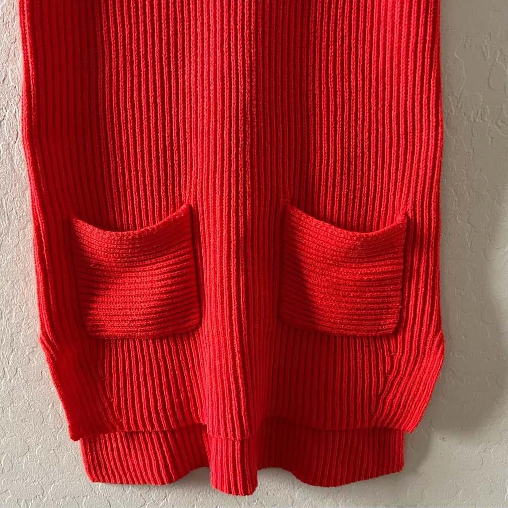 Jules & Leopold Red Sleeveless Tunic Sweater - Image 3