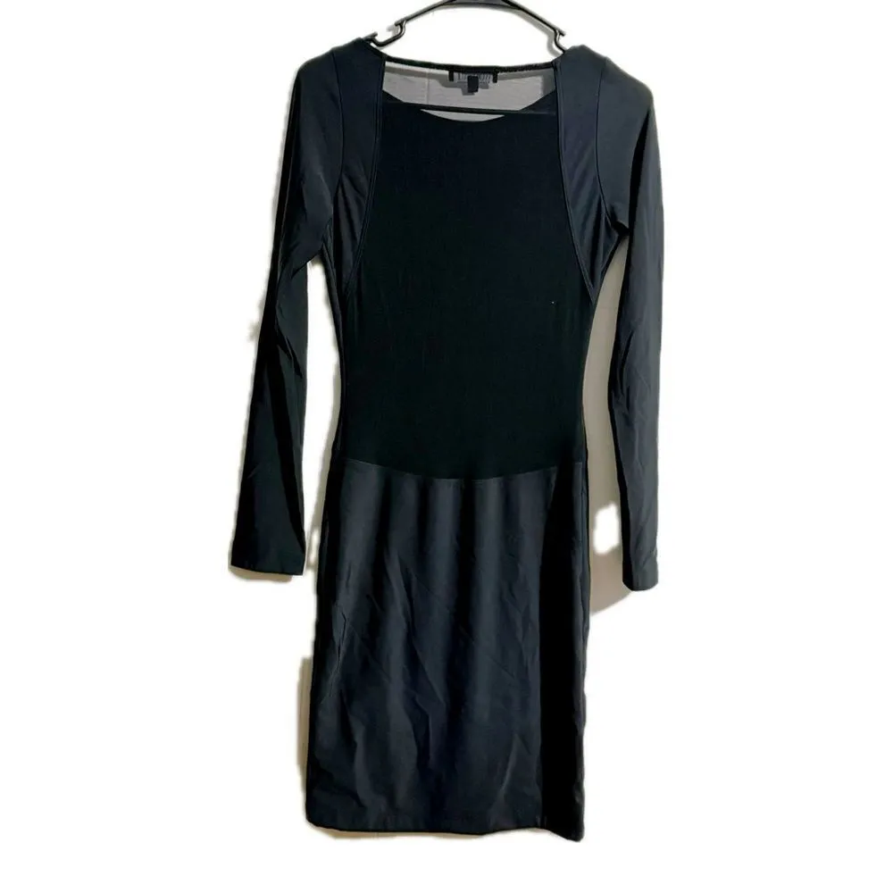Just Love ‎ Black Long Sleeve Dress with Timeless Elegance - Image 2