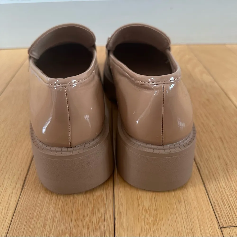 Chelsea and Violet Vera Patent Slip-on Lug Sole Loafer - Image 10