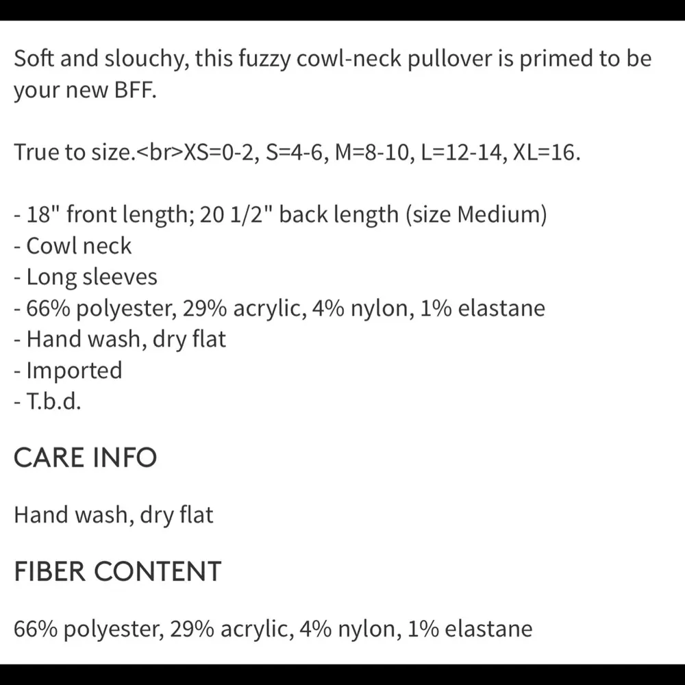 BFF Cowl Neck Sweater - Image 5