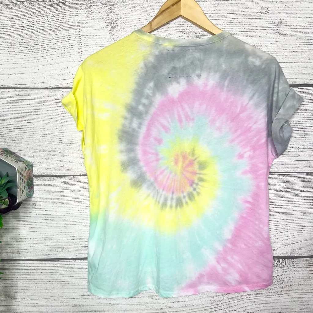 Grateful Dead Dancing Bears Rainbow Tie Dye T-Shirt Size Small - Image 8