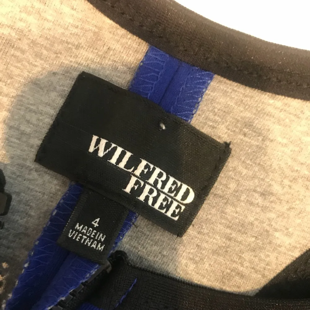 Wilfred Free Full Zip Front Mini Sleeveless Dress - Image 6