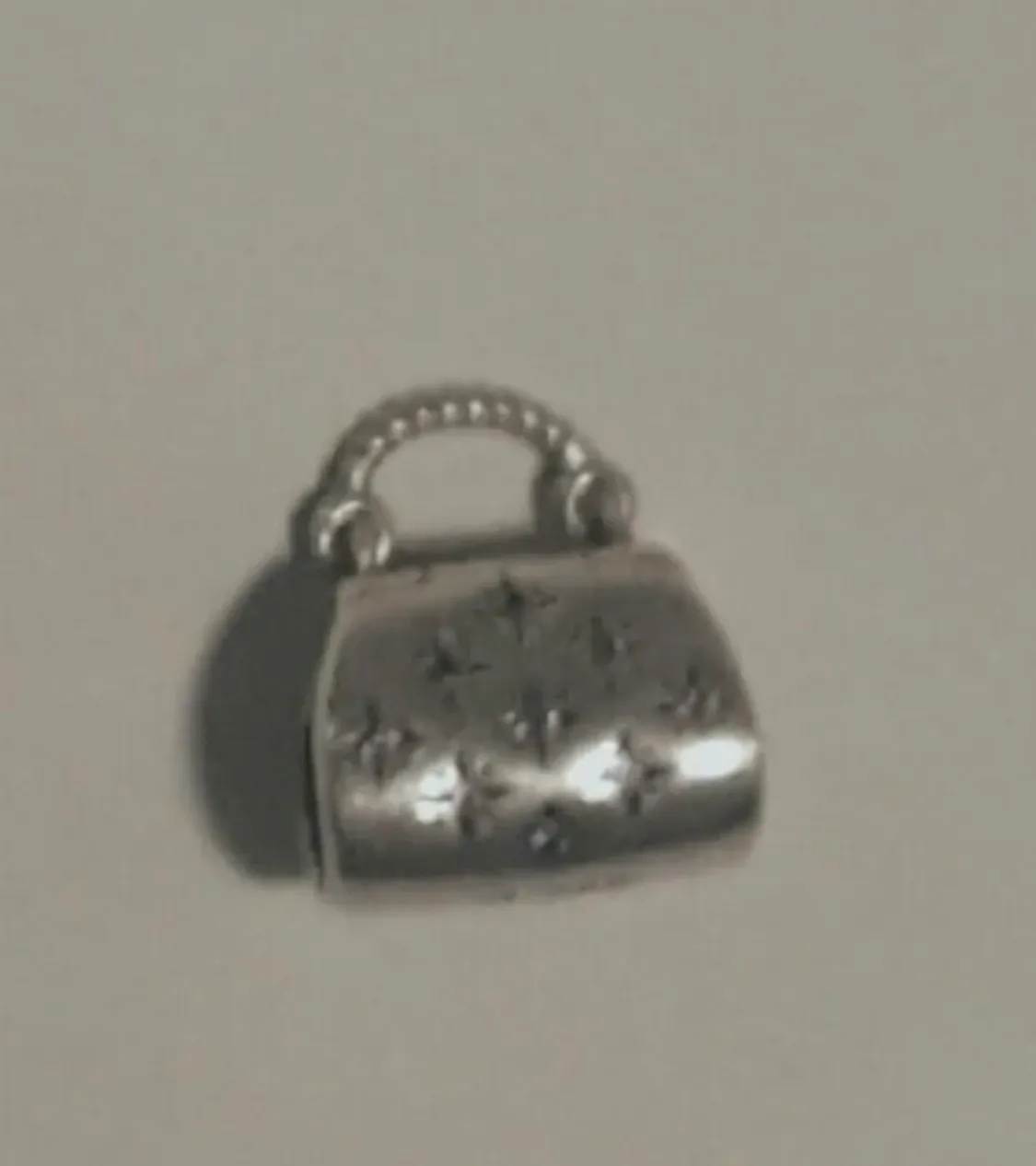 chamilia purse bead with purple stars - Image 3