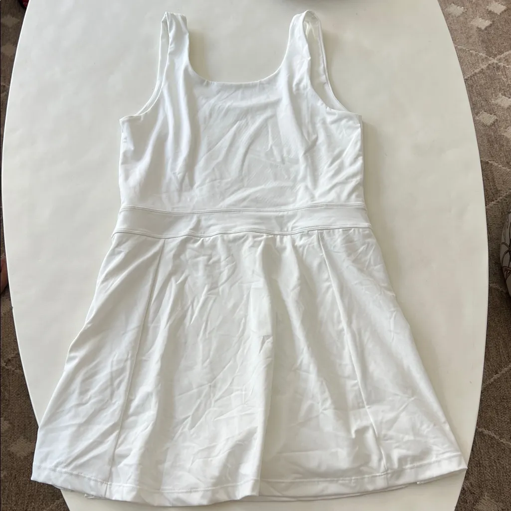 Splits59 Martina Rigor White Court Activewear Mini Dress Small $168 - Image 5