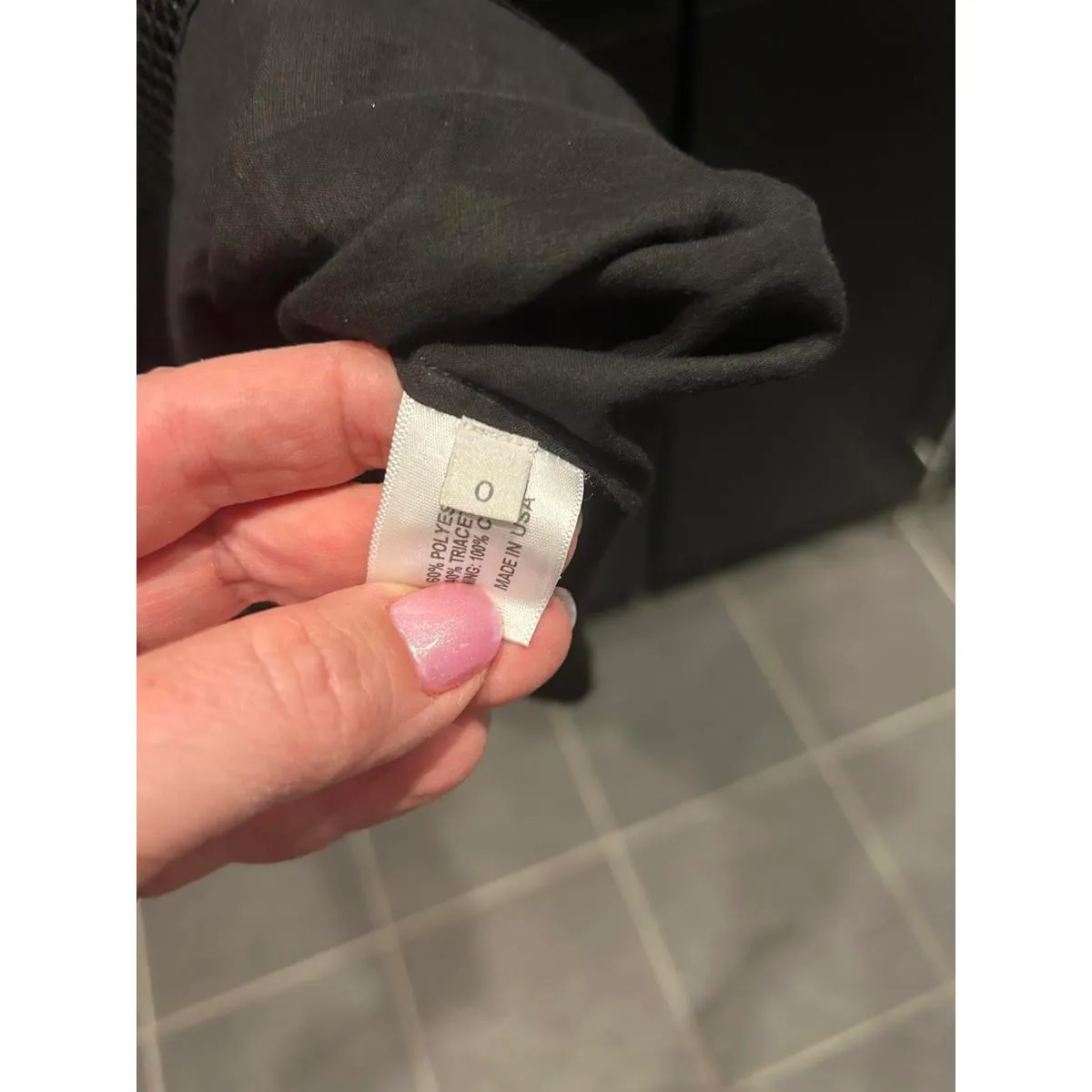 PROENZA  SCHOULER Size 0 front snap chic black dress - Image 8