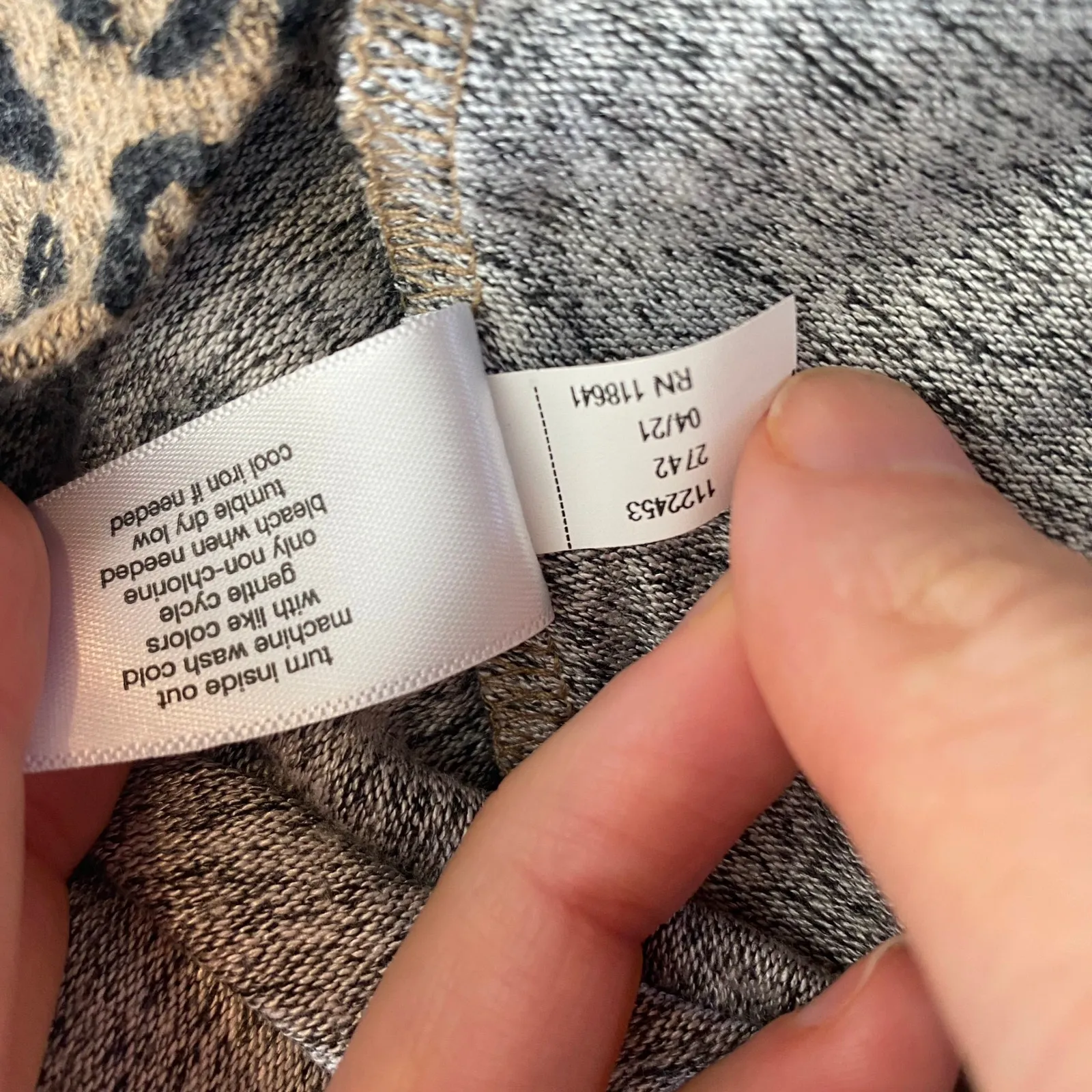 Lane Bryant Leopard Midi Dress Womens Size 22/24 Holiday Party Cozy Soft - Image 6