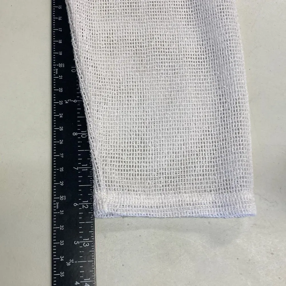 Multiples  Women’s Lace Gossamer White Top Size Small‎ - Image 8