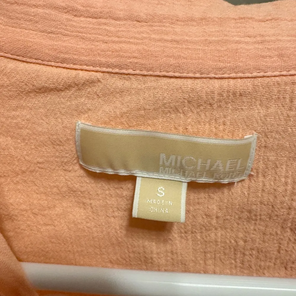 MICHAEL Michael Kors Coral Button down Shirt - Image 3