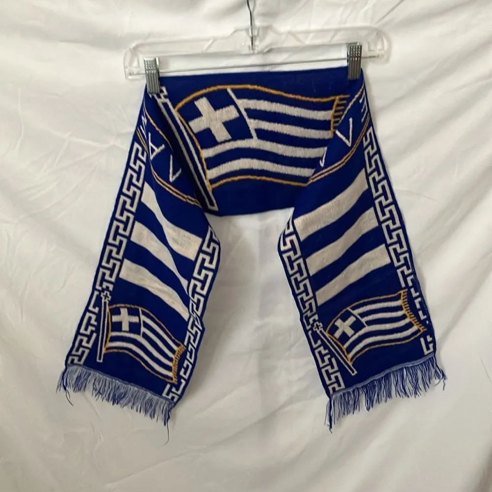 Scarf: Greece flag FANS scarf - Image 3