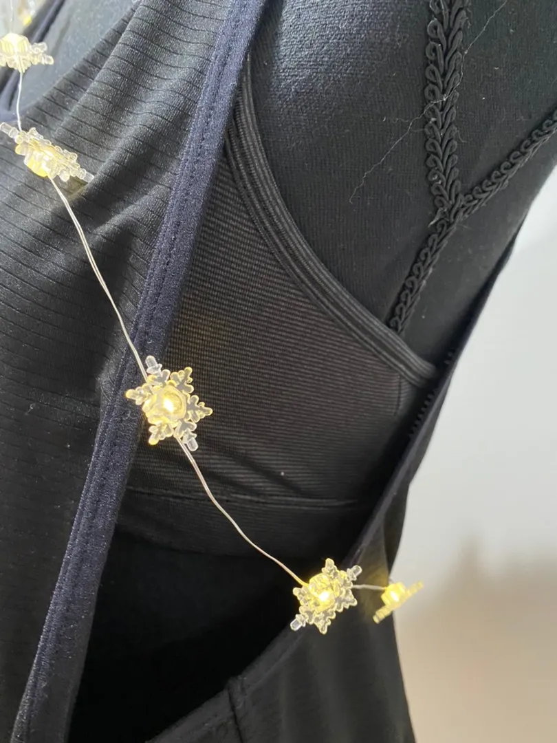 Black Athletic Tee w/ Sportsbra - Image 3