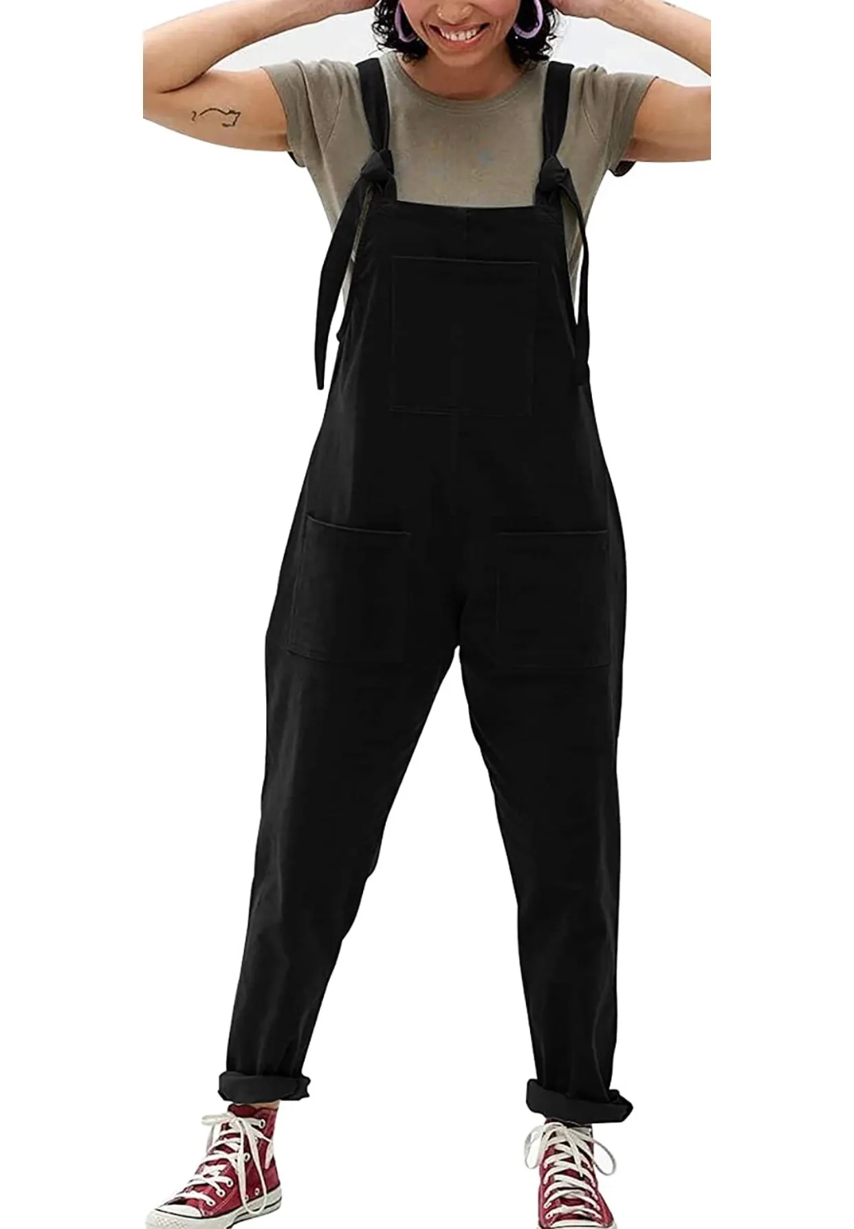Amazon Black Overalls - Image 5