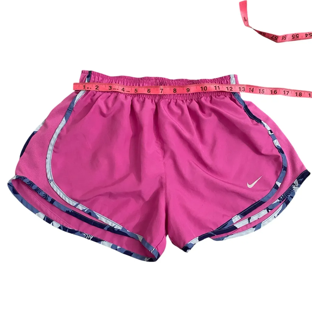 Nike Women's Vibrant Pink Athletic Shorts - Image 3
