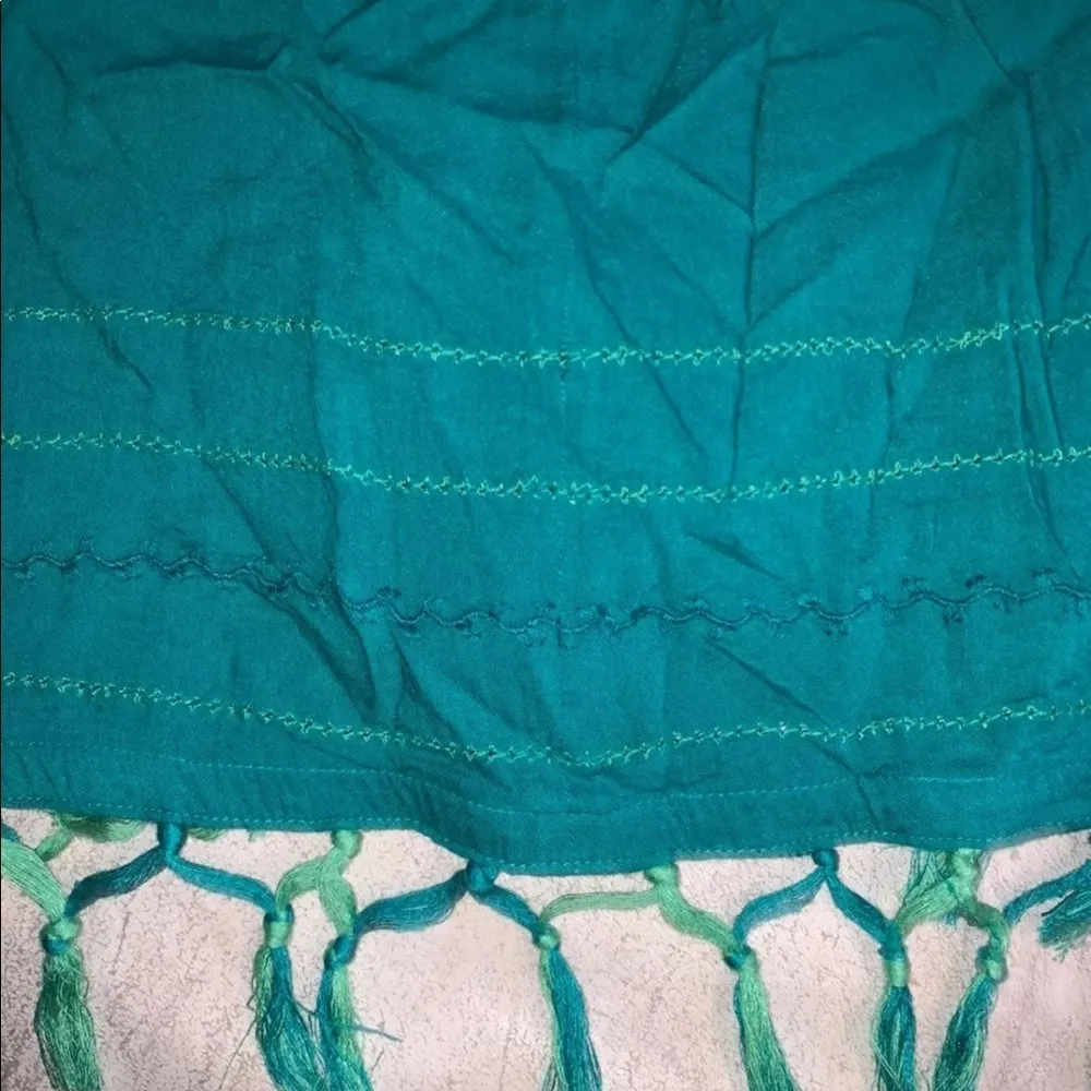 Aerie tassel teal  tank - Image 4