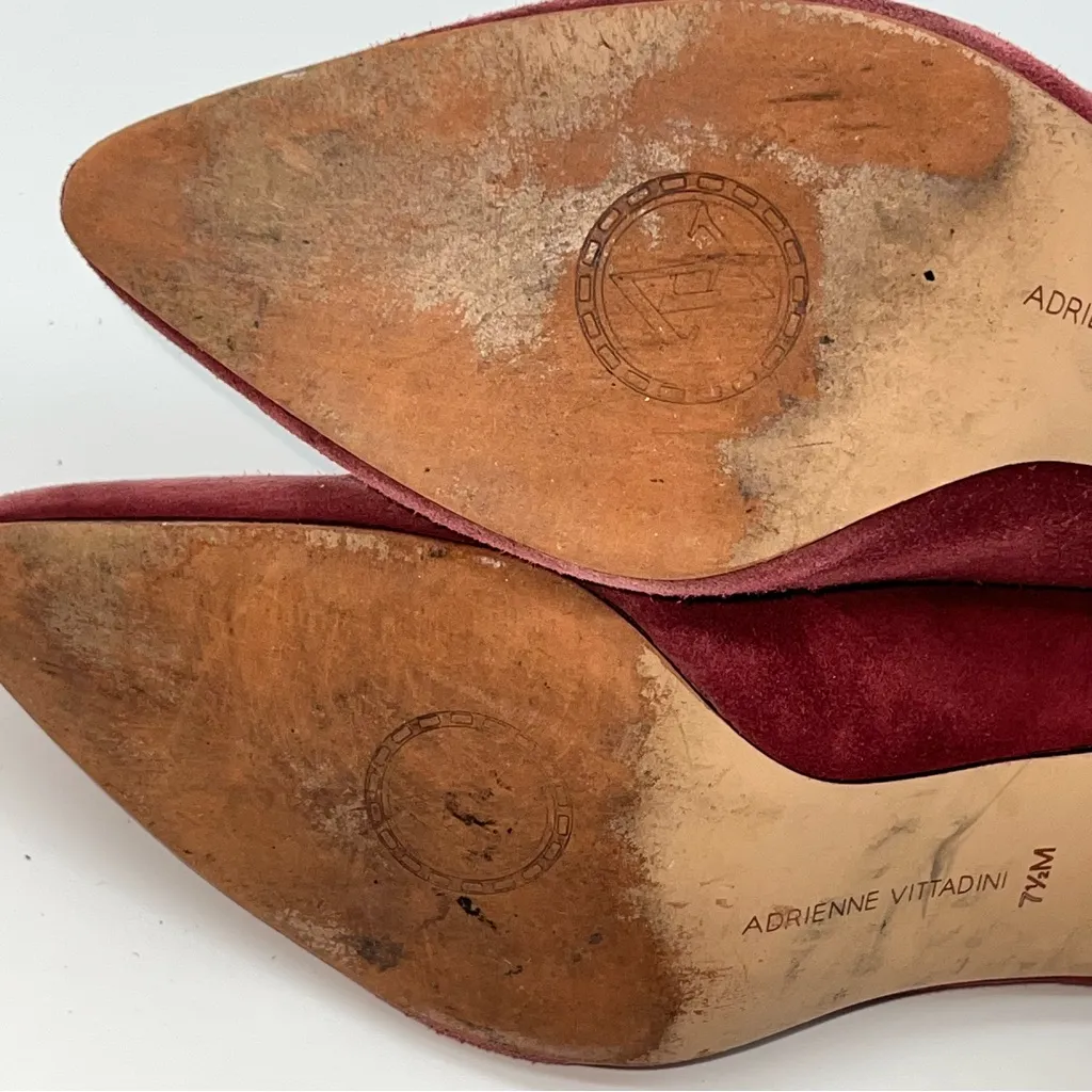 Adrienne Vittadini Red Ankle Boots - Image 12