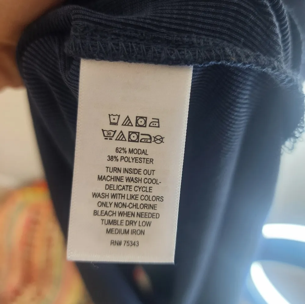 Joie blue midi shirt dress size L - Image 3