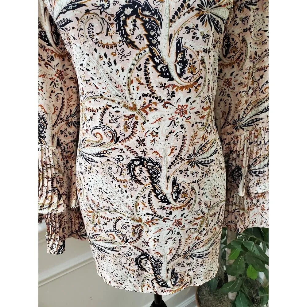 Est.1946 Women's Multicolor Polyester Round Neck Long Sleeve Pullover Blouse 24W - Image 3